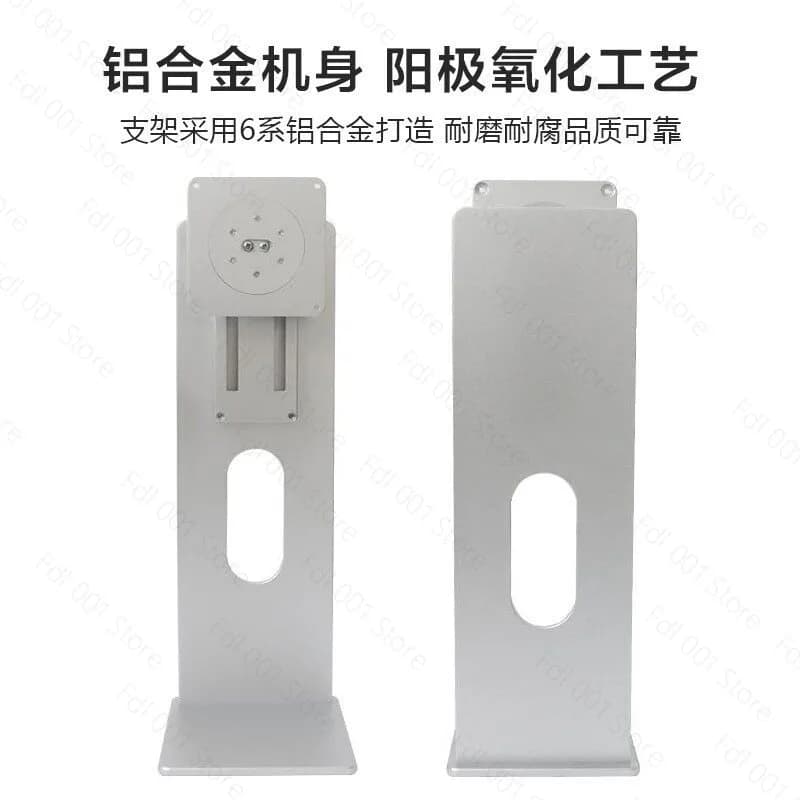 CNC Aluminum Alloy XDR‑Style Monitor Lift Stand, Height Adjustable Swivel VESA 100x100 Desktop Monitor Mount