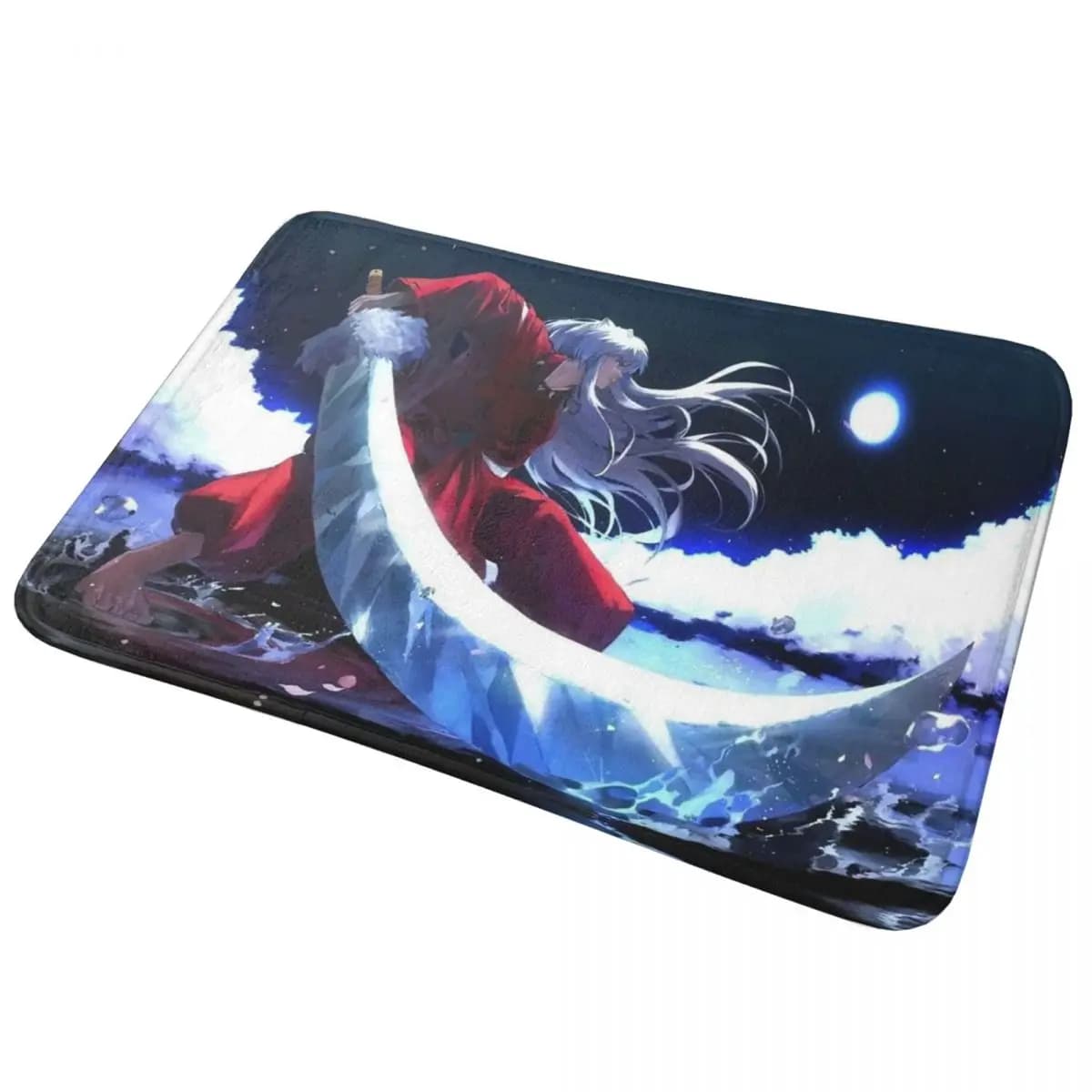 Classico Inuyasha Anime giapponese antiscivolo Zerbino Tappetino antipolvere Tappeto per cucina Ingresso Casa Camera da letto Tappetini