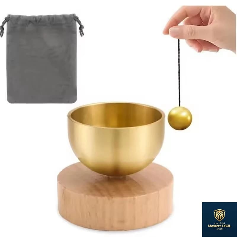 Mini Singing Bowl Set - Meditation Sound Bowl with Clear and Pleasant Tones, Suitable for Yoga, Meditation, and Unique Gifts