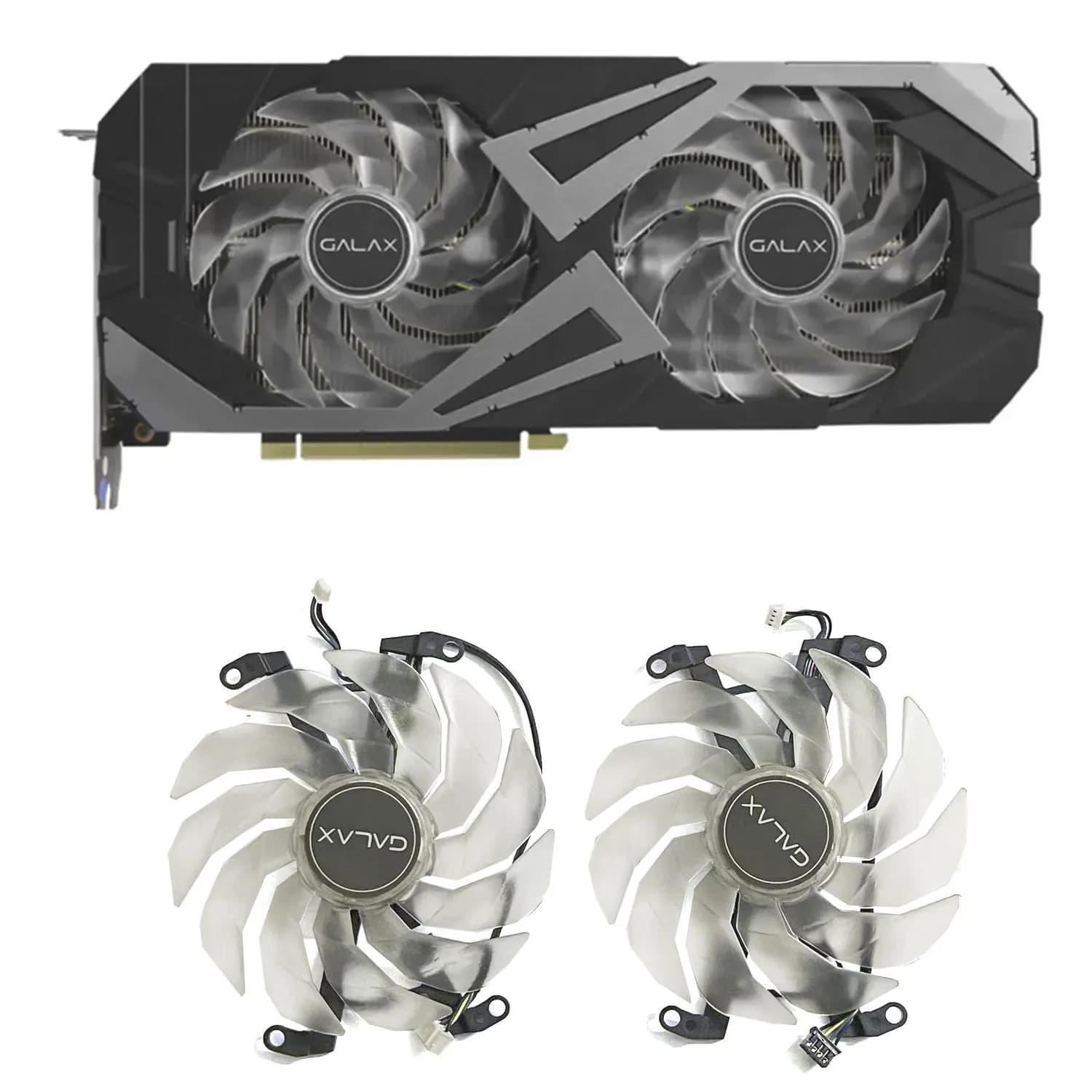 Per Galax RTX 3060 3060Ti 3070Ti 3070 EX Ventola della scheda video GFY10015H12SPA 102MM RTX3060Ti RTX3070 RTX3070Ti Ventola della scheda grafica
