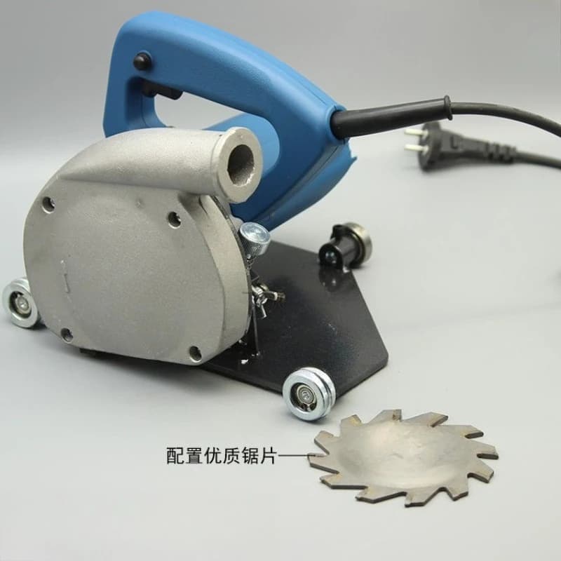 Electric Floor Grooving Machine For PVC Vinyl Rubber Linoleum Floor Portable Groove Cutter For Flooring Construction Work