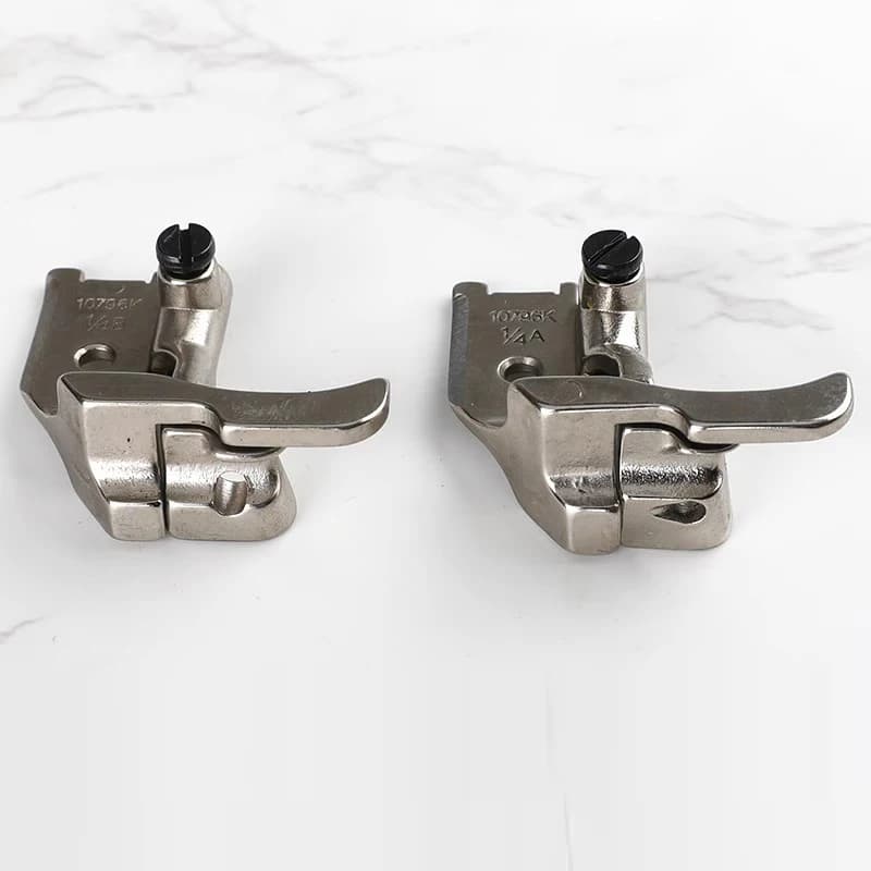 10795K 10796K Piedino per ribaltatura/cordatura/tubilatura per macchina da cucire DNU-1541 Tipico 341 Singer 111G Consew 206RB