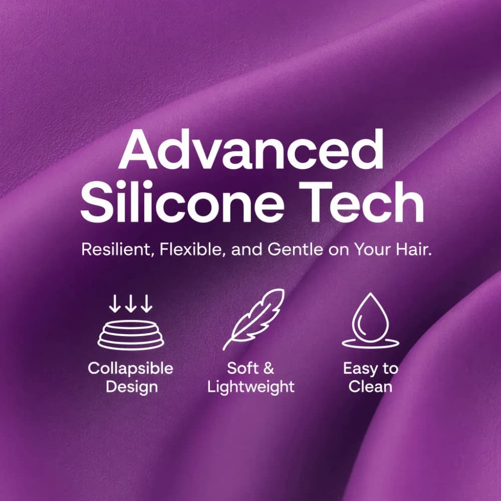 Silicone Material Hair Dryer Diffuser Portable Collapsible Design Collapsible Diffuser Attachment Professional Easy Install