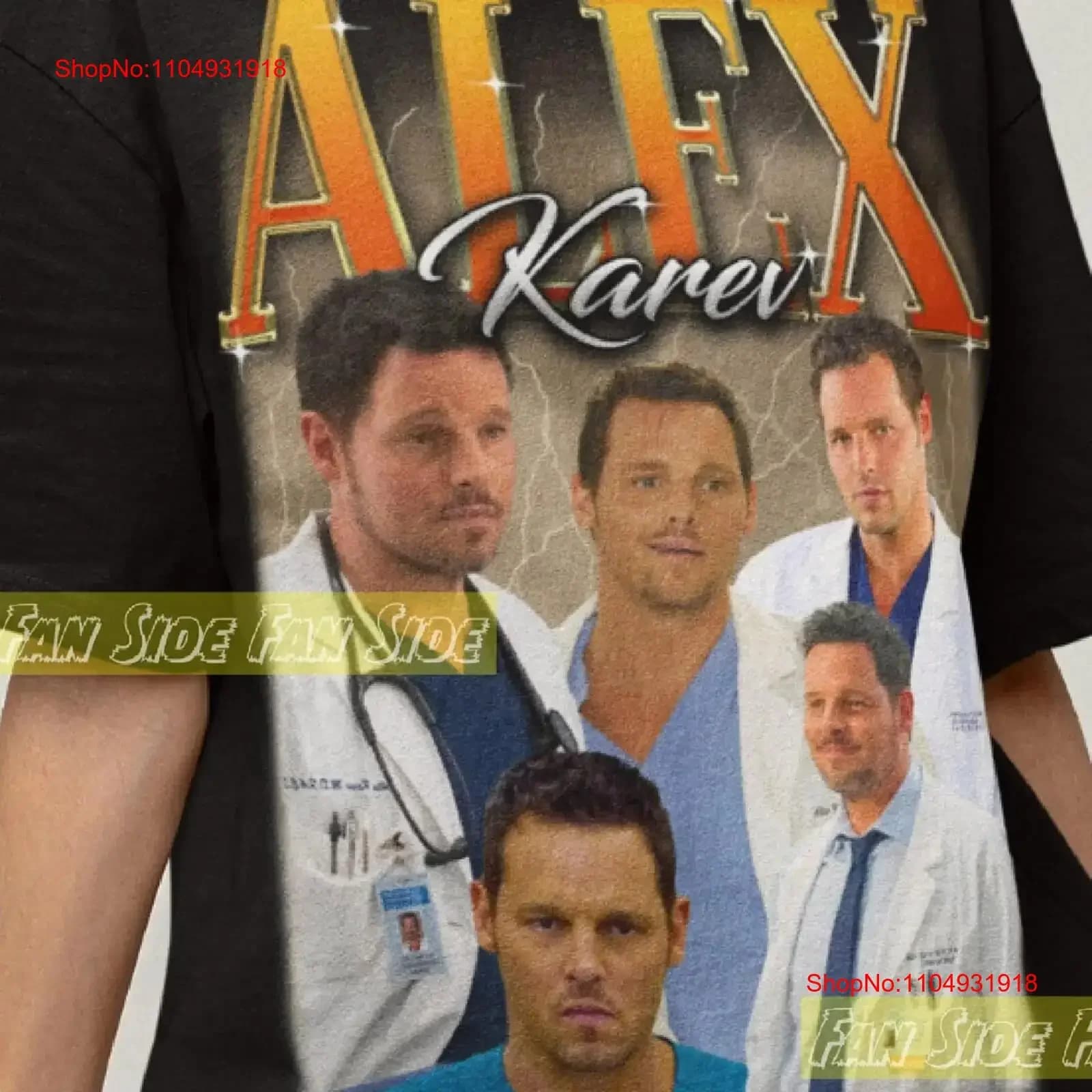 Alex Karev T Shirt sweaT felpa con cappuccio merch greys anatomia vintage Lavato Unisex Elegante Versatile Morbido homme grafico Casual