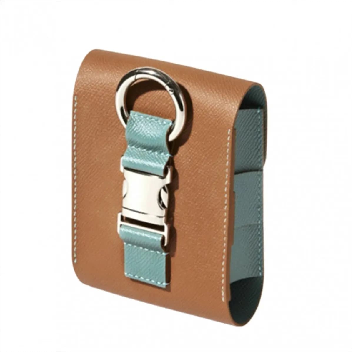Borsa per Palline da Golf Super Resistente, Custodia in Pelle PU Impermeabile e Antiurto per Telemetro, Marsupio Portatile da Golf Marrone
