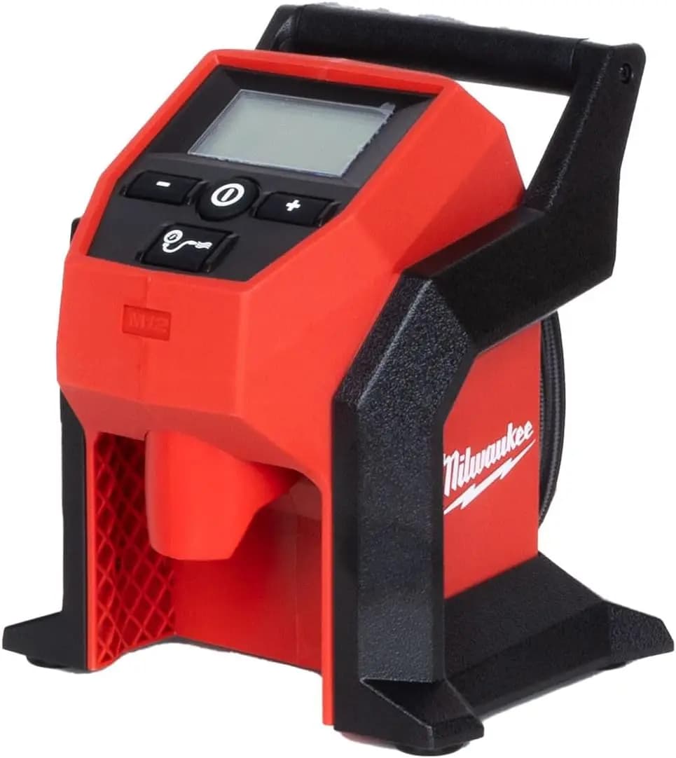 Gonfiatore Compatto M12, Pompa d'Aria Portatile per Pneumatici e Attrezzature Sportive, Strumento di Gonfiaggio Rapido