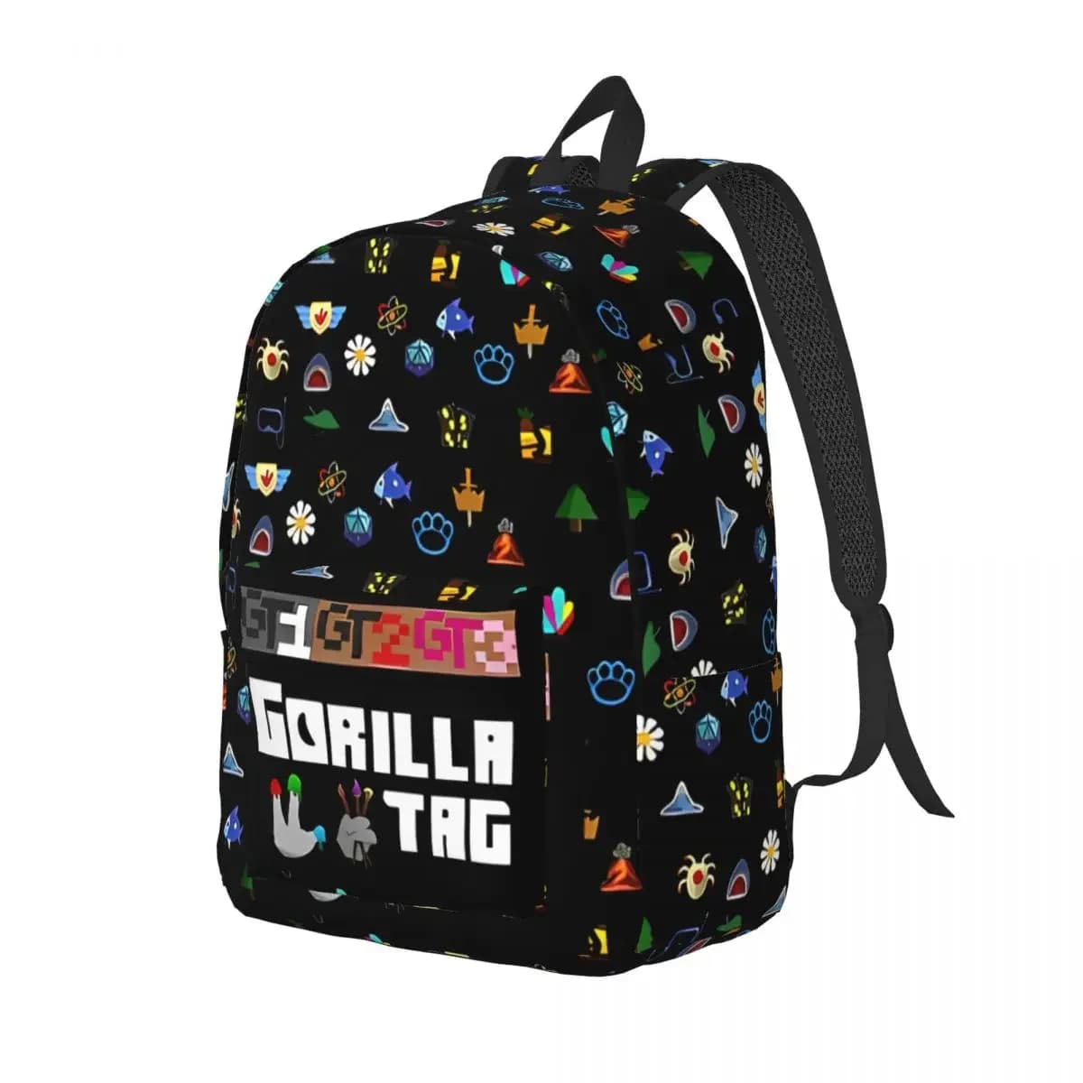 Zaino da Gaming VR Gorilla Tag per Ragazzi e Ragazze, Studenti, Scuola, Libri, Giochi di Tendenza, Zaino in Tela per Asilo e Scuola Materna