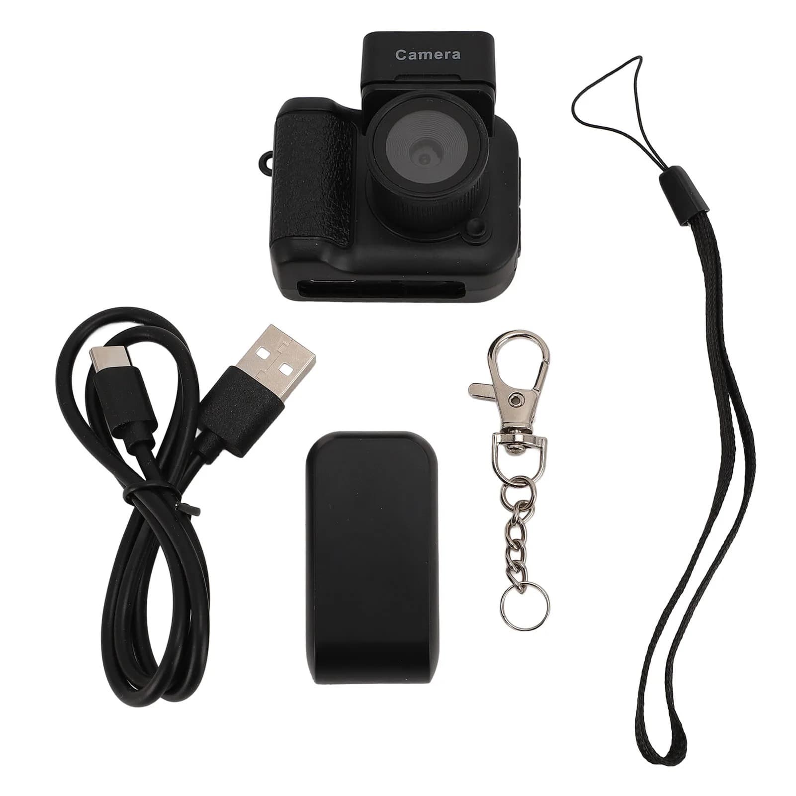 Action Camera 2MP 1080P Compact high definition Vlog travel camera with color screen for teenagers Students Children Cam Sports 1080P