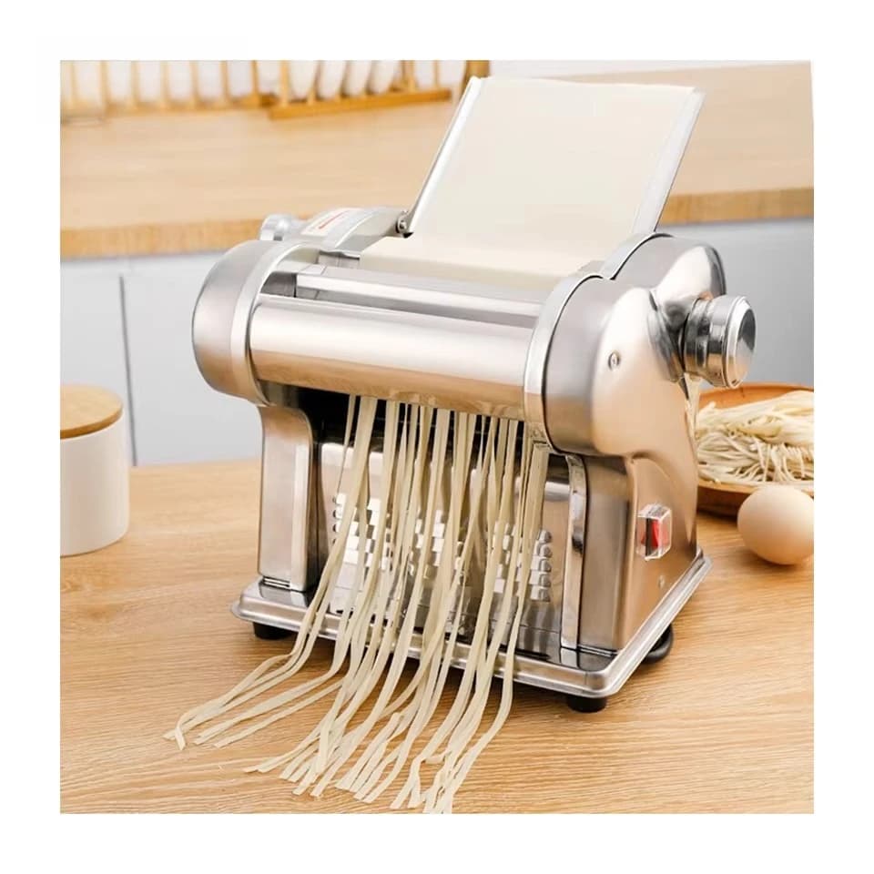 FKM140-4 Famiglia Elettrica Pasta Maker Macchina Noodle Maker Pasta Rullo Spaghetti Pressa Macchina In Acciaio Inox 135W