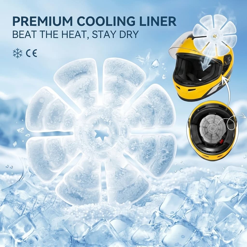 Summer Cool Hat Mat PCM Ice Cooling Physical Artifact for Outdoor Military Training Enlistment Lightweight Portable Cooling Hat