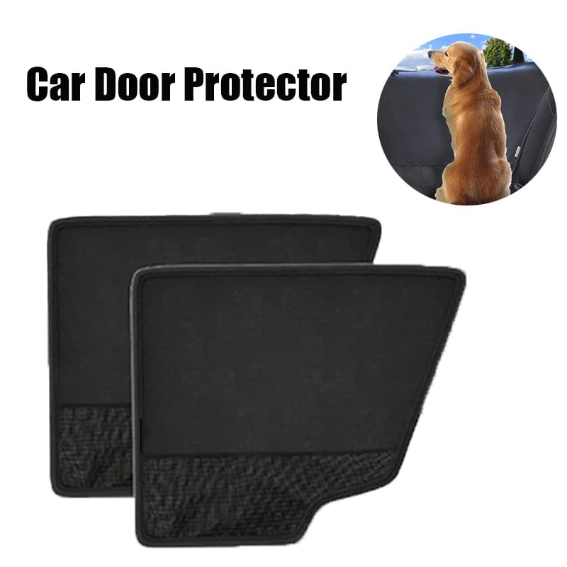 2 pezzi copertura impermeabile per portiera per auto pet anti-graffio copertura interna per auto lavabile porta per auto proteggere tappetini per auto SUV camion cane da viaggio
