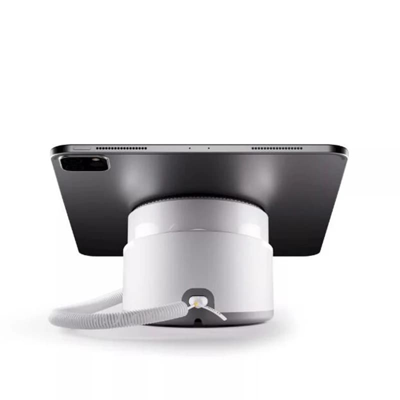 Supporto antifurto con allarme a corrente forte da 12V 20W per iPad e tablet, con allarme antifurto e display di sicurezza