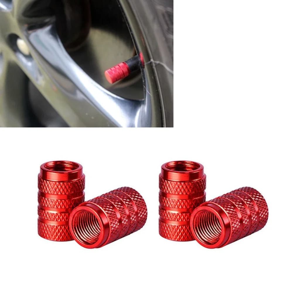 For cars, motorcycles, trucks, bikes, aluminum alloy, car, wheels, tires, valves, tires, rims, stems, covers, air dust, waterproof