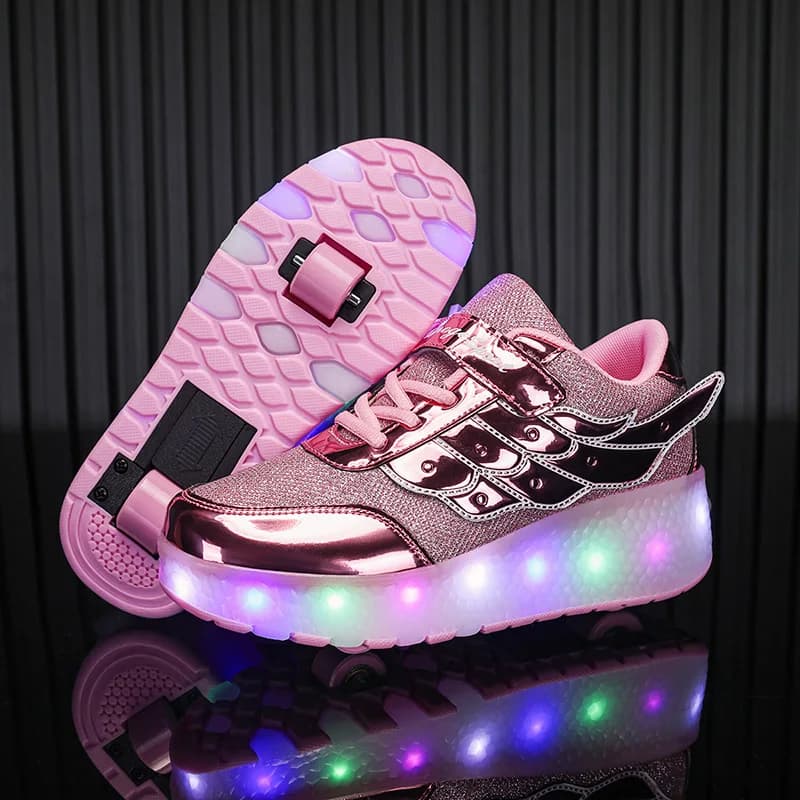 Gymnastics Shoes Wheelchair Outer Deformation Parkour Double Use Shoes Kids Boys Adult Men Women Unisex Wheelchairs