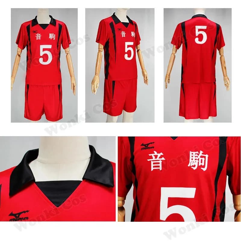 Anime Nekoma Shiratorizawa Fukurodani Aoba Johsai Inarizaki Costume Cosplay Kenma Sport Jersey Uniforme Sportwear Scuola Suitsa;2