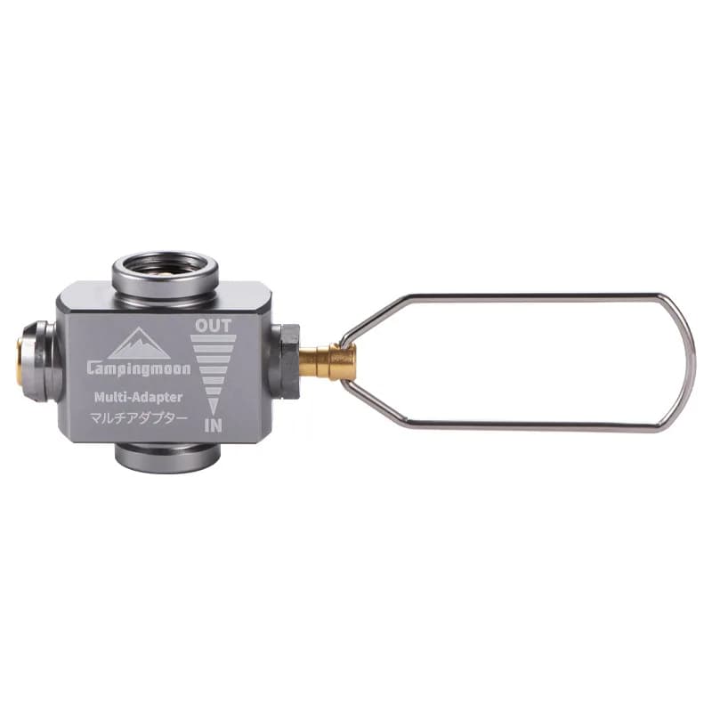 Multiple adapter for camping gas tank Campingmoon Z15 Pressure limiting valve Charging adapter for charging gas tank