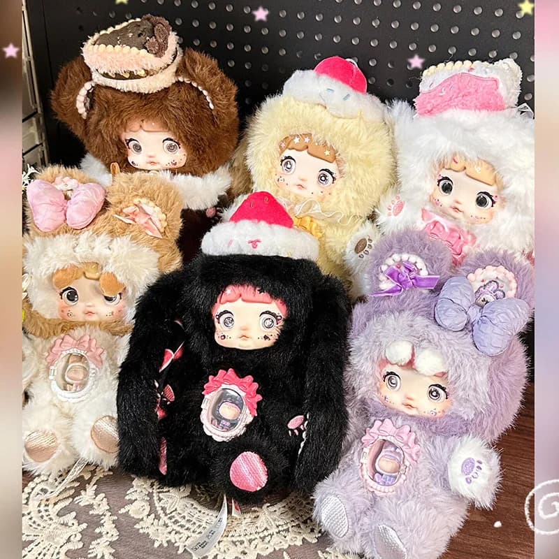 Nommi V7 Nuomi 'er una morso di innamorato Amal Lilith Collaborazione Blind Box Peluche Bambola Trendy Regalo a sorpresa Giocattolo