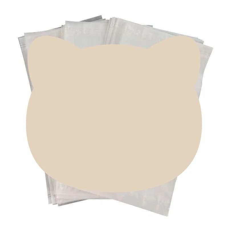 100Pcs Drill Dust Collector Bag Self Stick Plastic Cover Pre Cut Hole For Wall Punching Tearproof Reusable Tool Accessory Kit