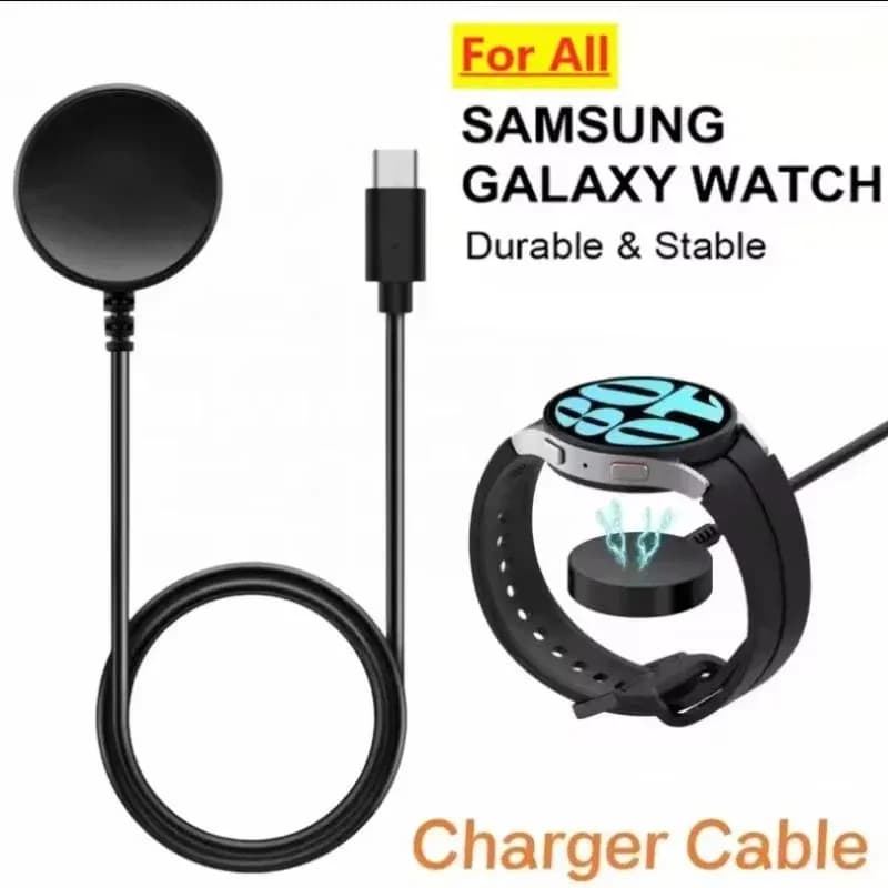 Orologio magnetico Caricabatterie wireless Cavo USB portatile Stazione dock di ricarica rapida per Samsung Galaxy Watch 7 6 5 pro 4 3 Active 2 1