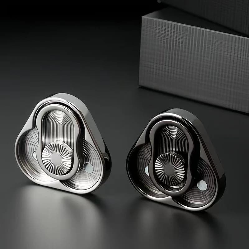 Set Premium di Fidget Spinner in Metallo per Collezionisti Adulti | Rilassamento dallo Stress