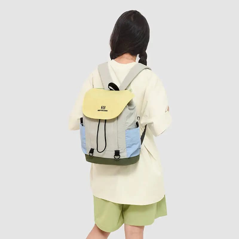 Borsa a tracolla da esterno leggera, zaino a doppia spalla, borsa da pendolare elegante e capiente, borsa a mano casual, tote a tracolla