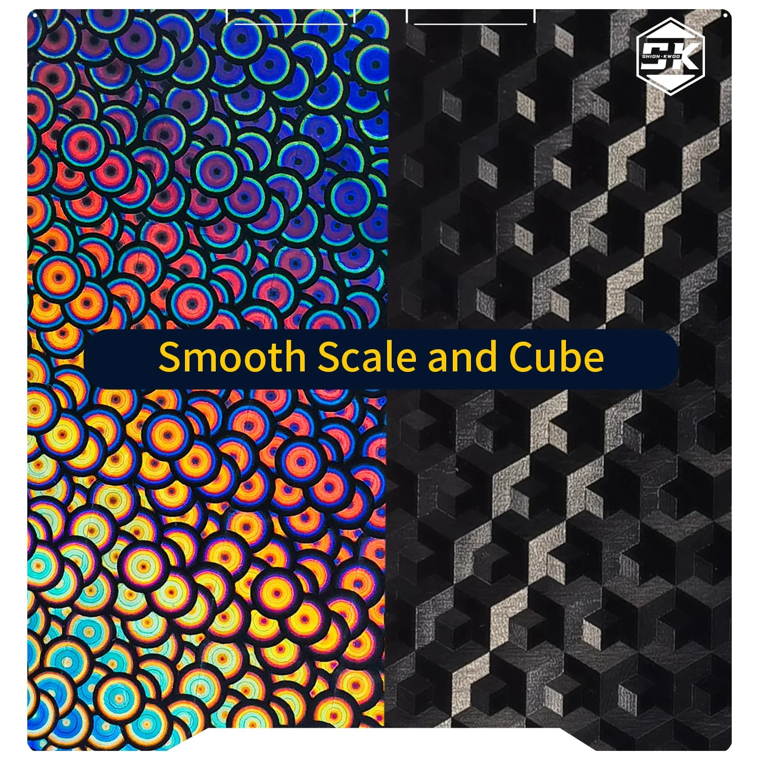 310x325 printing plate for Creality K2 Pro, double-sided with PEI, PPEI, PEO, PET, PEY, harmonic steel for heated bed