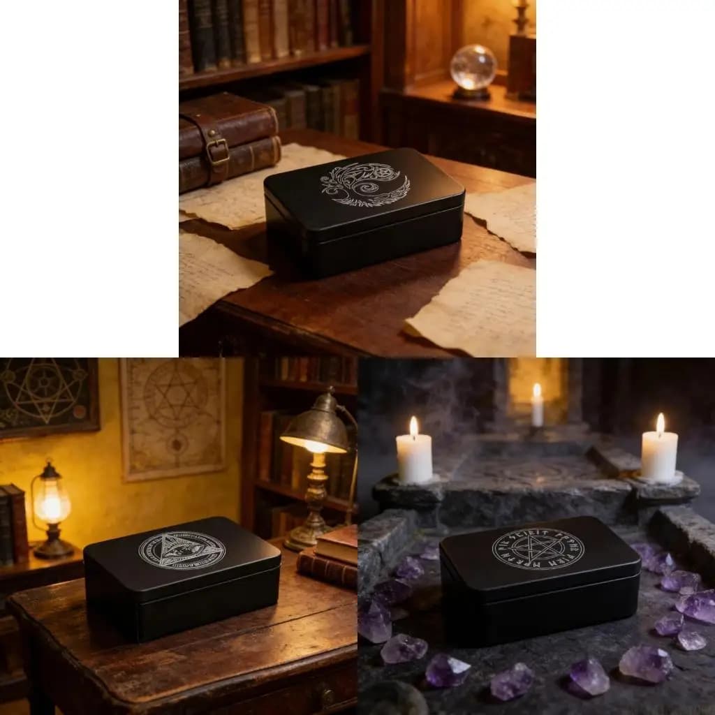 M5TC Scatola per carte da gioco Contenitore per carte da gioco Tarocchi Custodia per carte da imballaggio Scatola da
