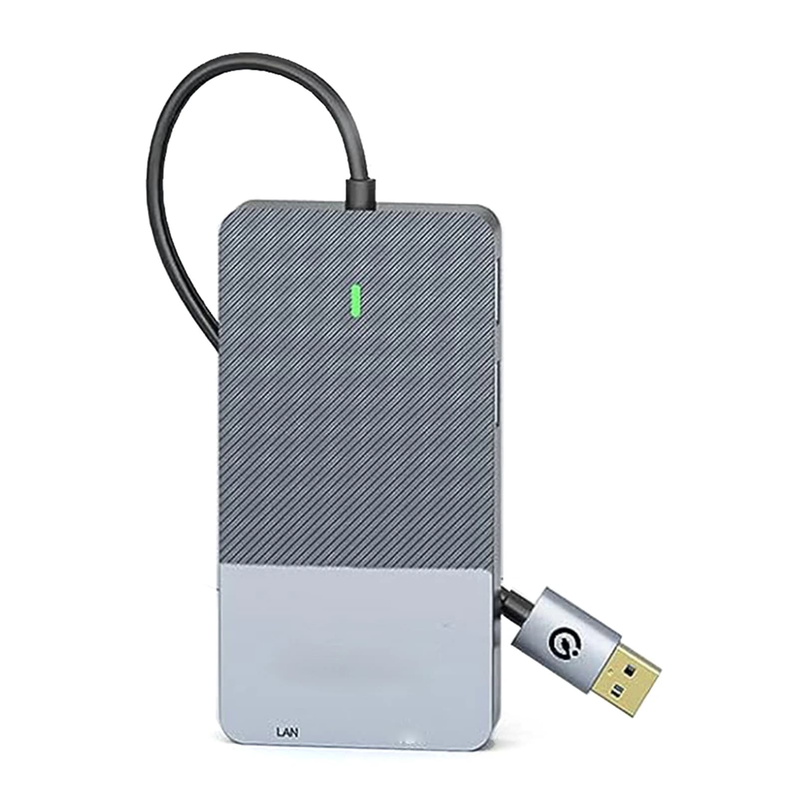 Hub USB con Triplo Display, Slot per Schede VGA e LAN, USB 3.0, Splitter per Cuffie 3.5mm, Estensori, Docking Station Multiporta per Laptop