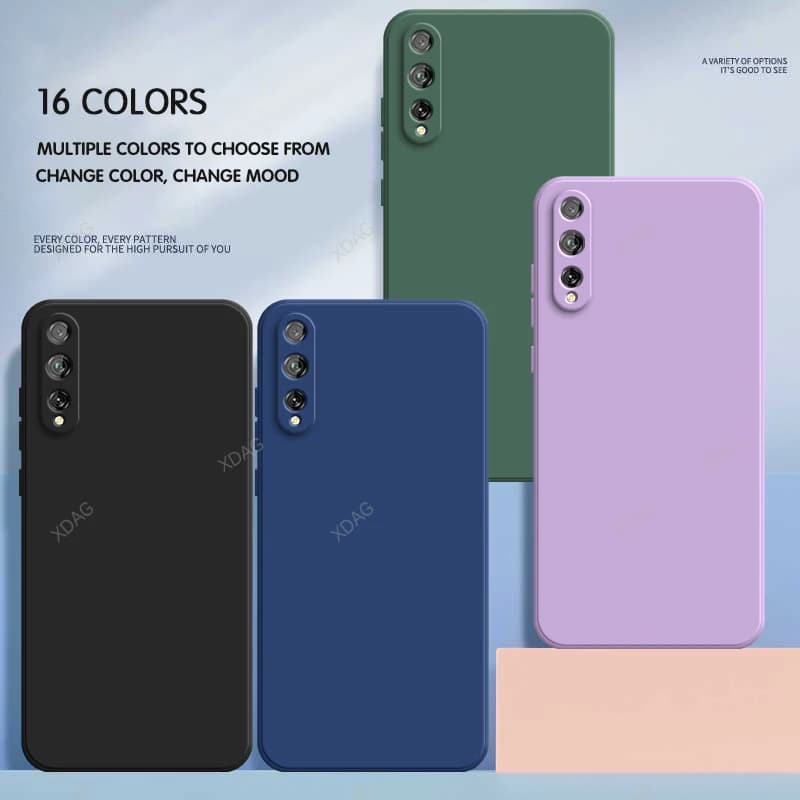 Matte Original Back Cover for Huawei Y8P 2020 P Smart S Enjoy 10S 6.3" Classic Soft Simple Candy Silicone Phone Case Accessories