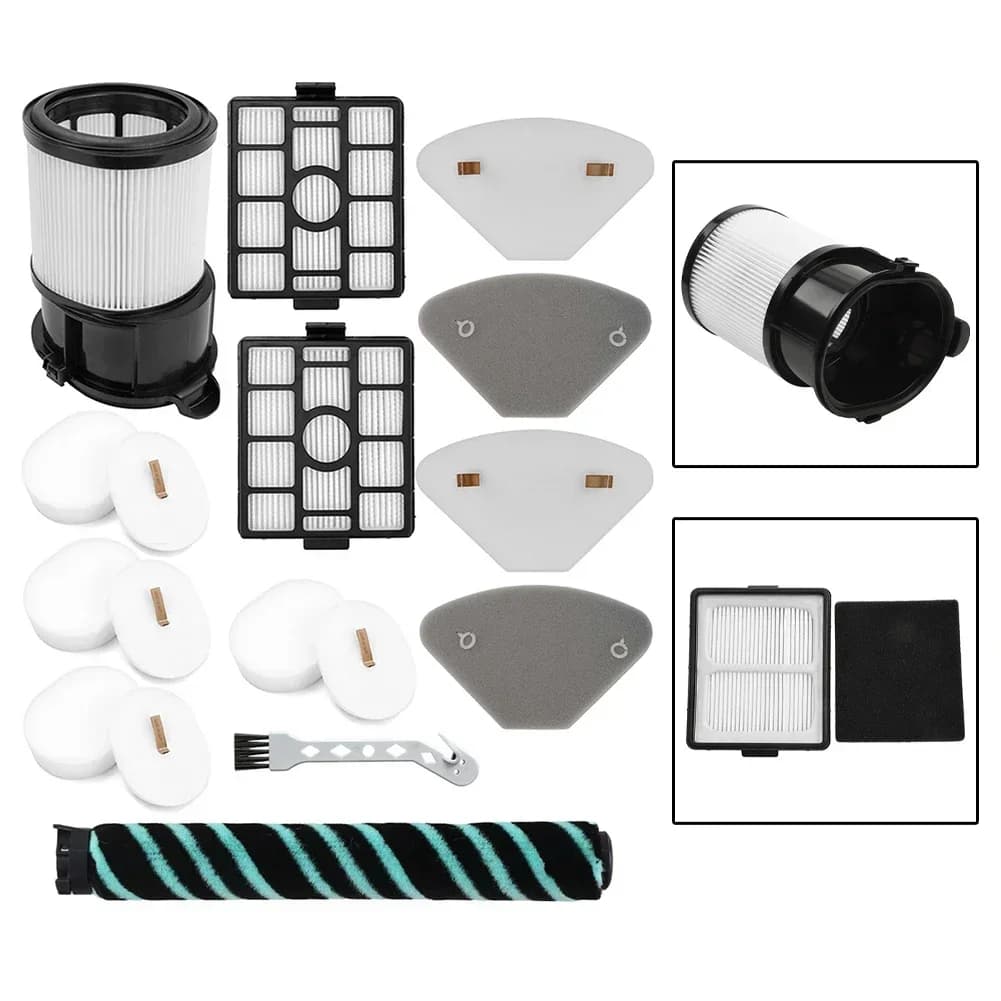 13 pezzi set spazzola e filtro rullo filtro pre-schiuma HEPA accessori per aspirapolvere senza fili per Shark IP3251EUT IP3251C IP3251