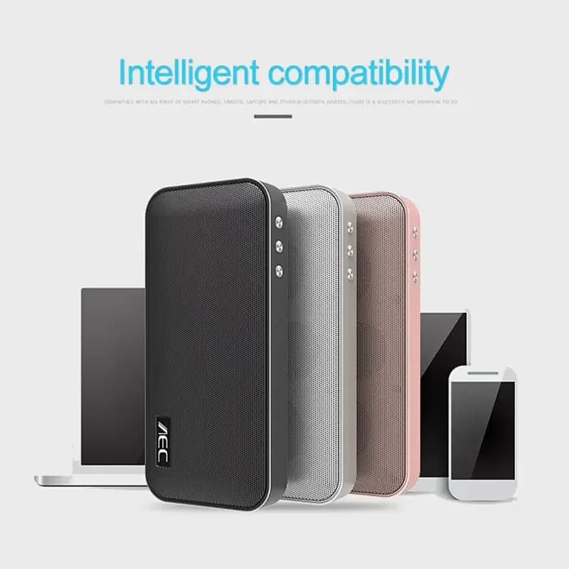 Altoparlante Bluetooth con funzione Power Bank Mini bassi profondi portatili sottili da esterno