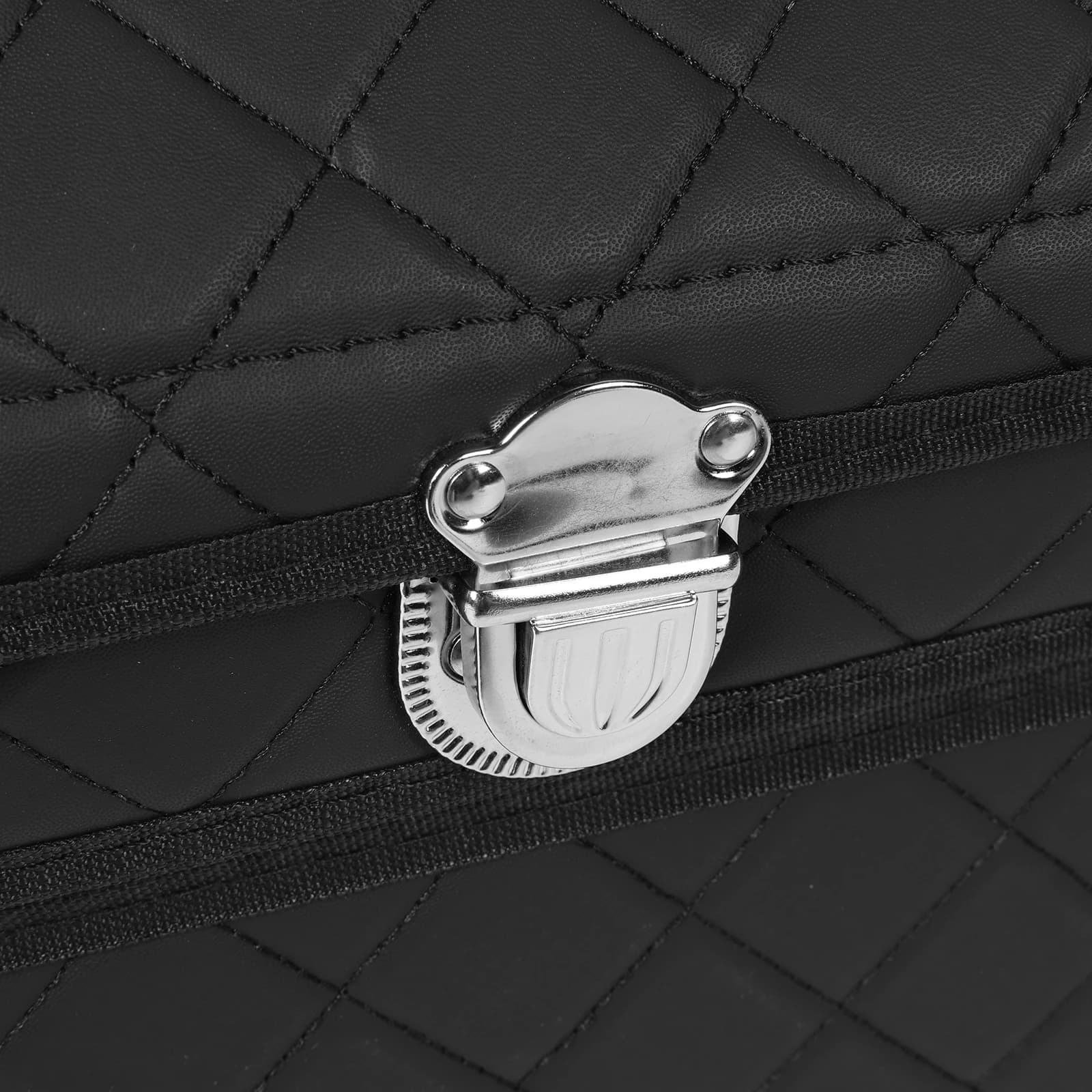 Organizer per Bagagliaio Auto a Doppio Strato con Chiusura Magnetica, Contenitore con Coperchio per SUV, Furgoni, Camion, Berlina e Jeep