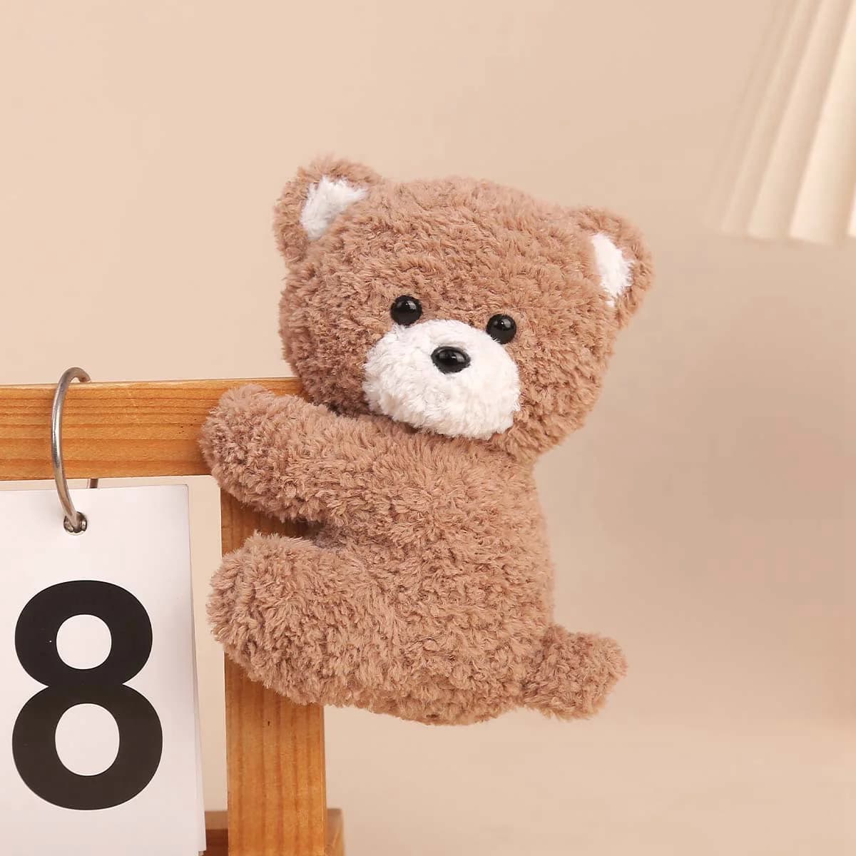 11CM Kawaii Doll Clip Cane Scimmia Gatto Panda Elefante Peluche Pinguino Orso Giocattolo Maiale Pecora Morbida Pizzico Capelli Regalo