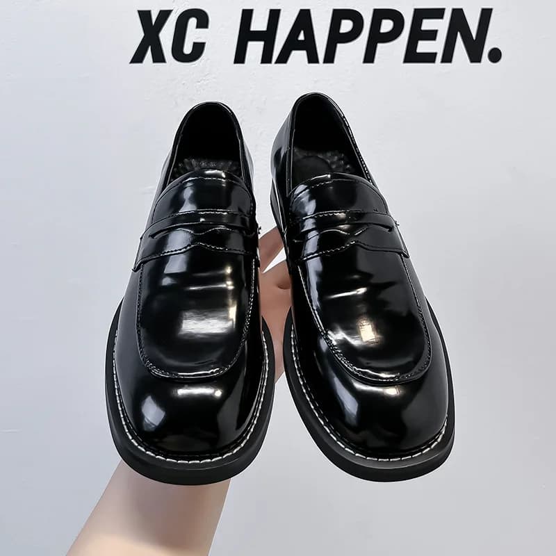 Scarpe Eleganti da Uomo in Pelle 2026, Scarpe Business Casual Fatte a Mano, Scarpe da Cerimonia di Lusso, Mocassini Taglia 38-44