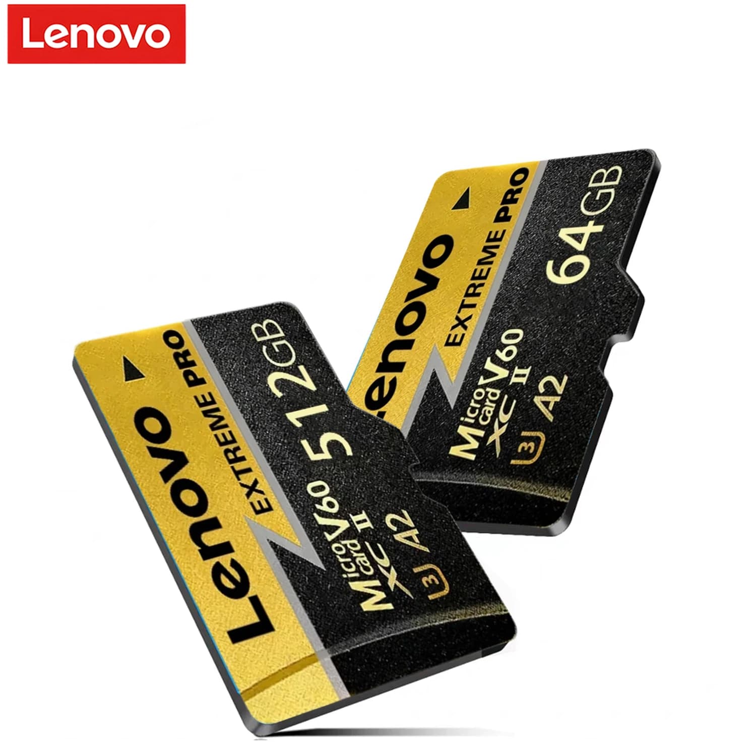 Lenovo 512GB High Speed SD Card V60 U3 TF Flash Memory Card TF Card 64GB 128GB 256GB Extreme Pro Micro SD Card For Drone Camera