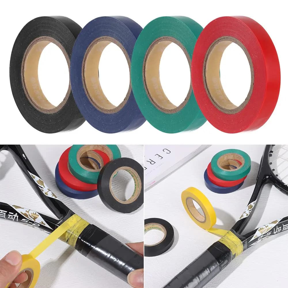 Multipurpose Badminton Handle Finish Tape Sealing Tapes for Tennis Rack Grip Wall decal Electric Insulating Tape