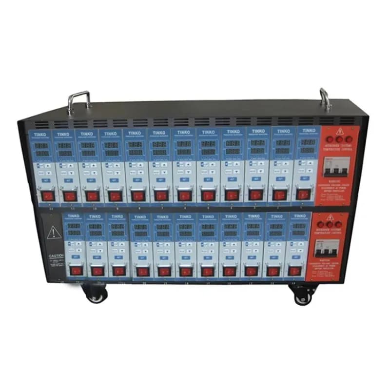 Riscaldatore Tinko a 23 zone Hrtc Stampo ad iniezione plastica Regolatore di temperatura a canale caldo Yudo a doppio canale