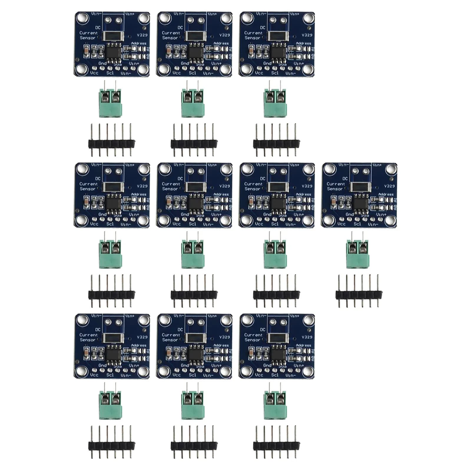 INA219 Bidirectional DC Current Power Monitoring Sensor Module 3-5.5V 0-26V I2C Interface For Arduino Pi