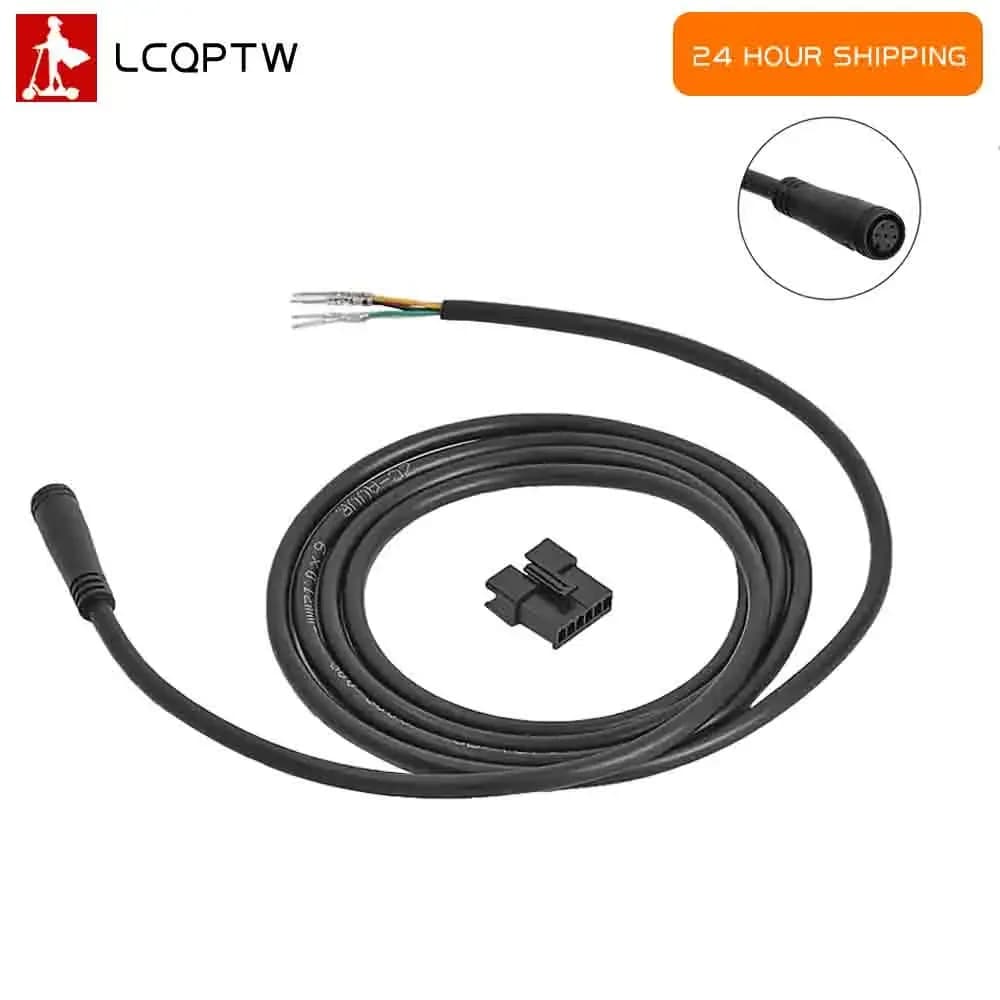 Cavo dati da 5 pin/6 pin per parte di ricambio per collegamento linea strumento controller cruscotto scooter elettrico Kugoo M4