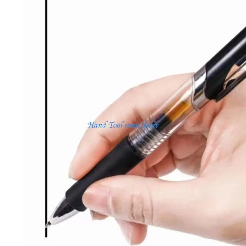 H37F 10 pezzi penne con inchiostri gel retrattili impugnatura ergonomica penna gel da 0,5 mm inchiostri rosso nero