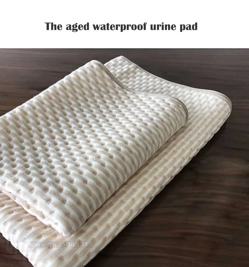 100*120cm Reusable Urine Proof Bed Sheet Underpad Mat Washable Waterproof Kids Adult Urinary Incontinence Pad Adult Diaper