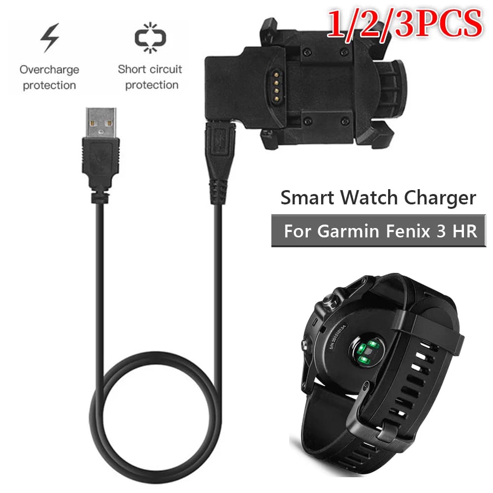 1/2PCS Watch Charger Dock Probe Interface 5V 700mA Smartwatch Clip Charging Dock For Fenix 3/Fenix 3 HR Watch Charger