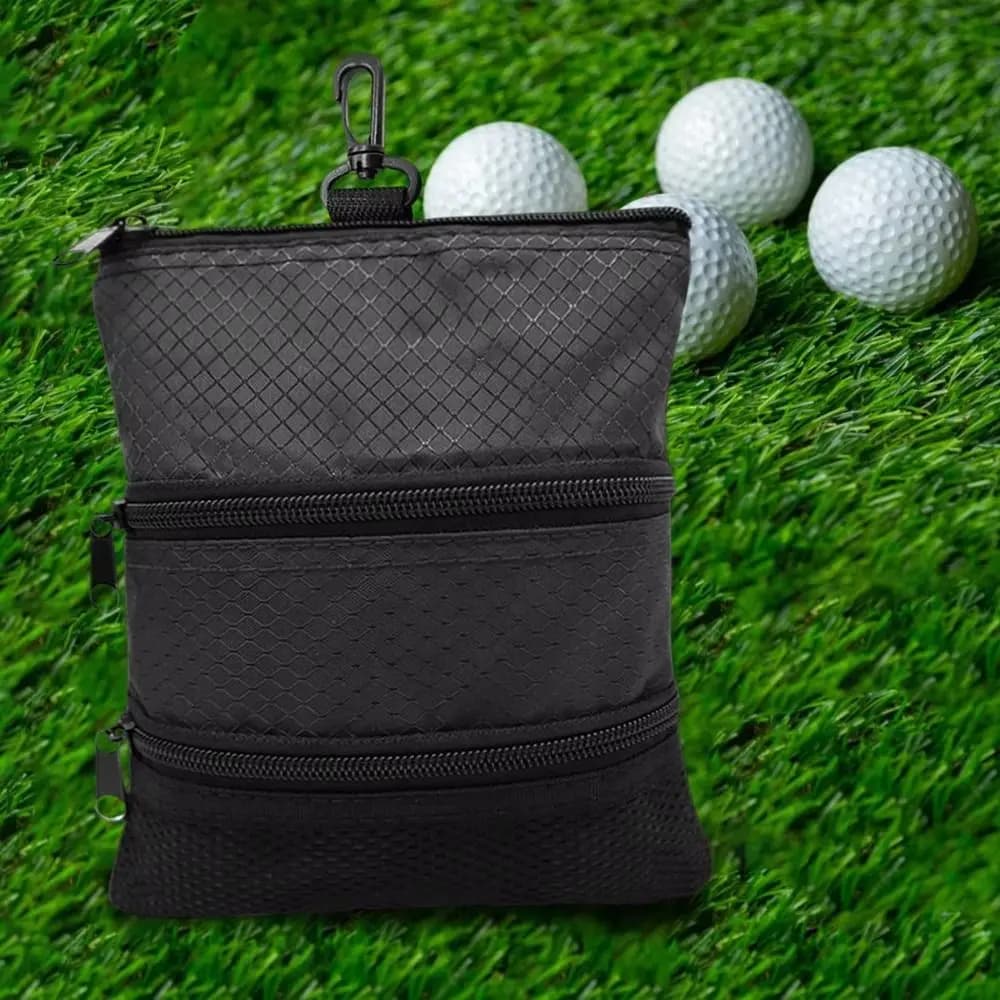 Waterproof Golf Ball Bag Portable Large Capacity Golf Storage Bag Lightweight Durable Golf Carrier Golf Players