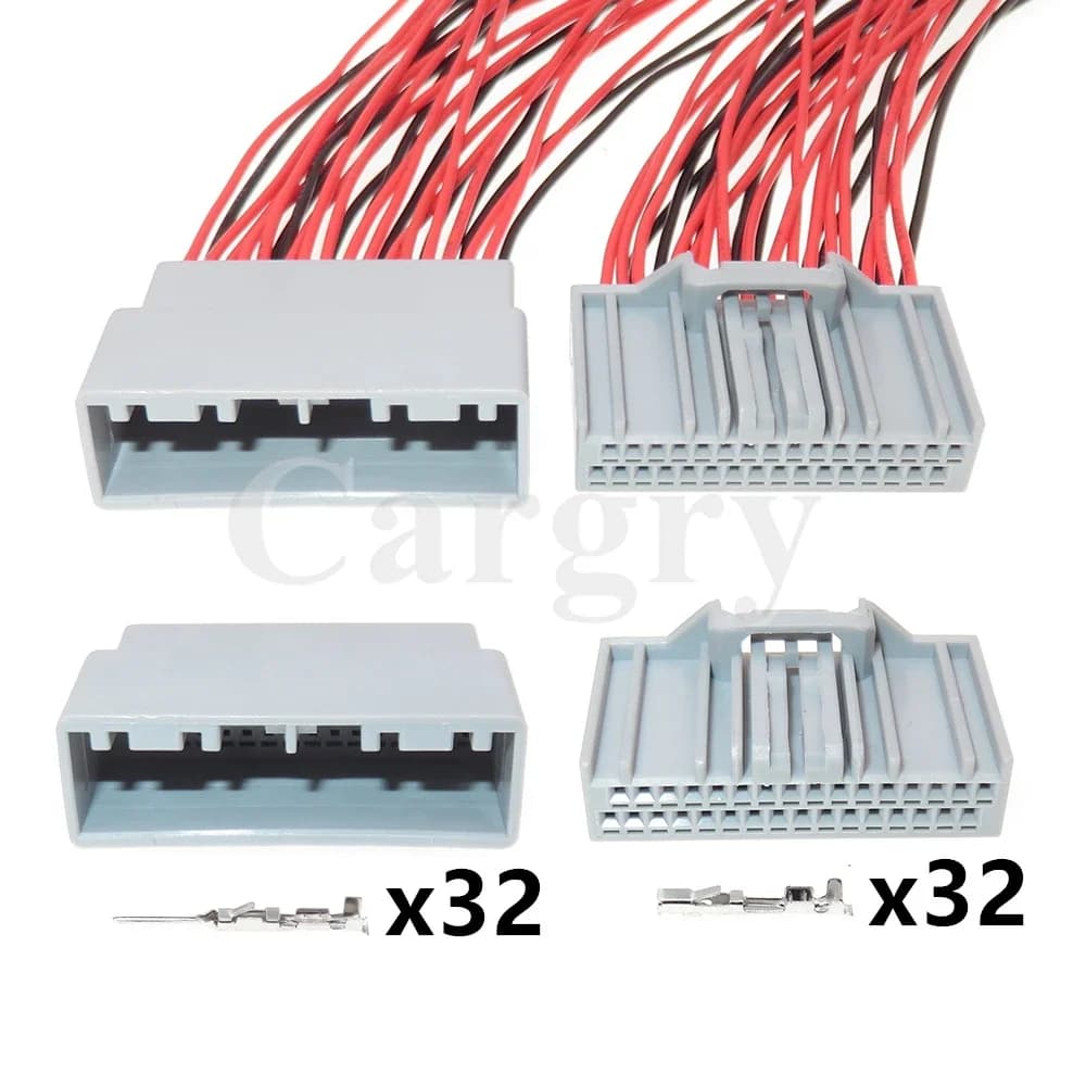 1 Set 32P MX34032PF1 MX34032SF1 AC Montaggio Navigazione Auto Strumento di Controllo Centrale Prese Cablaggio Per Honda