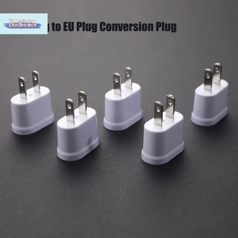 【US To EU American Travel Adapter 2Pin Plug Power Adapter Converter Electrical Charger Socket Outlet Standard WN-20A】