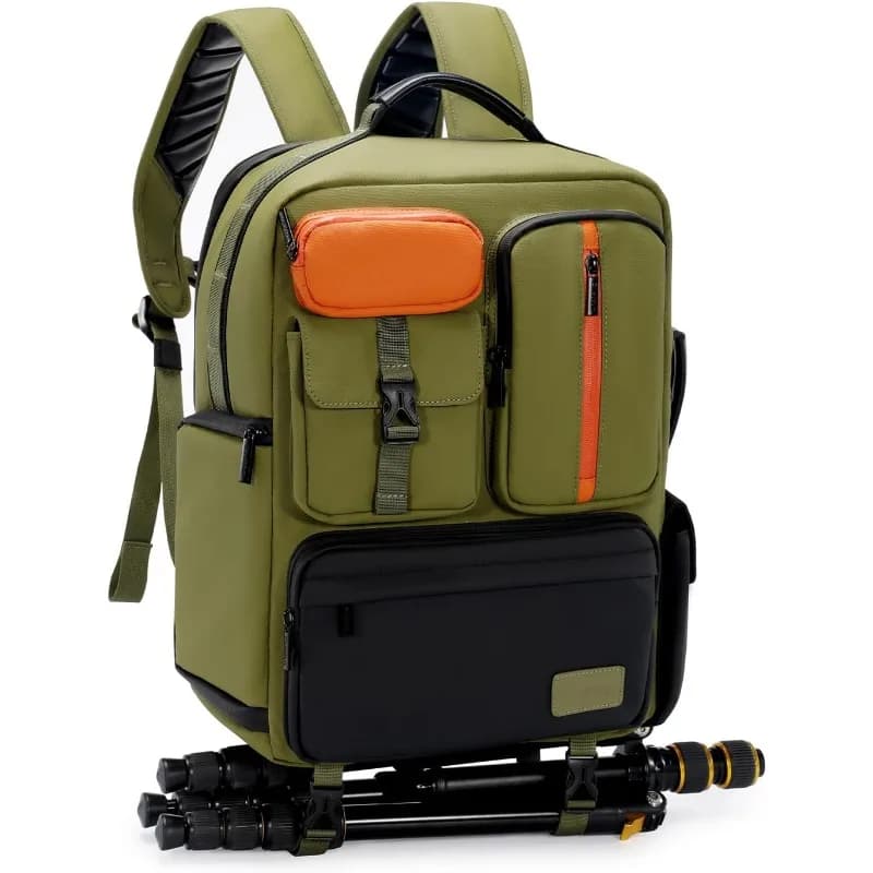 Professional outdoor camera backpacks Waterproof photo bags for Canon Nikon DSLR Camera lens Laptop Tripod Laptop