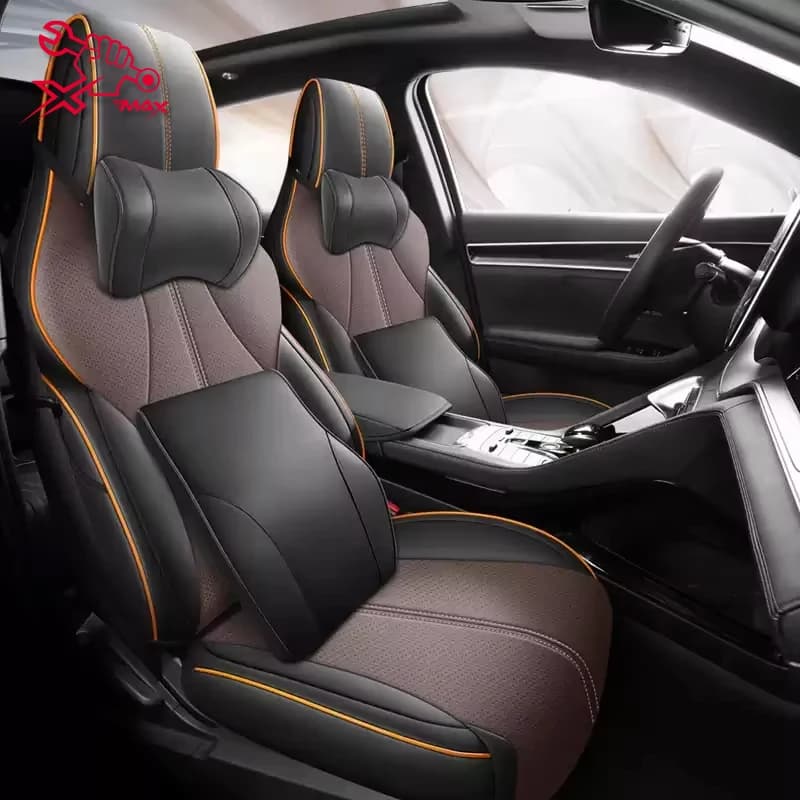 Per BYD Song Plus DM-i EV 2021-2025 Coprisedile per auto con guida a sinistra Coprisedile su misura Cuscino del sedile completo circondato per tutte le stagioni