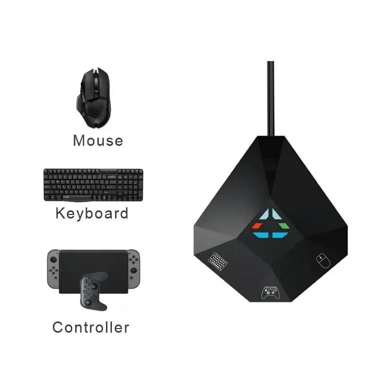 Adattatore Convertitore USB per Tastiera e Mouse da Gaming per Switch PS4 PS3 Xbox - Accessorio per Gaming