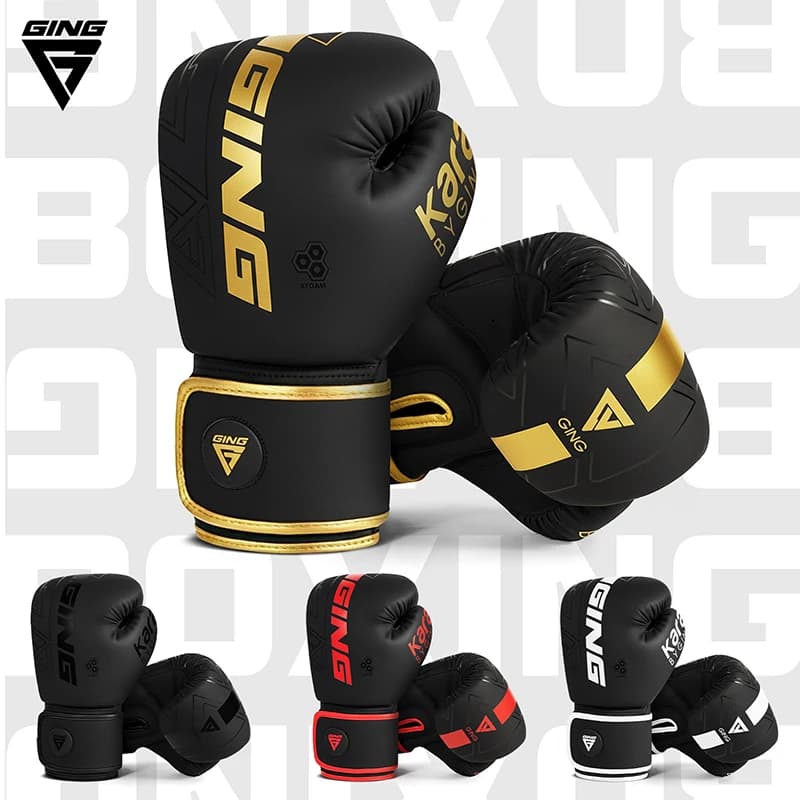 Boxing gloves 4/6/8/10/12/14oz for adults, children, Sanda, training with boxing bag, woman, thick, breathable, Muay Thai, combat