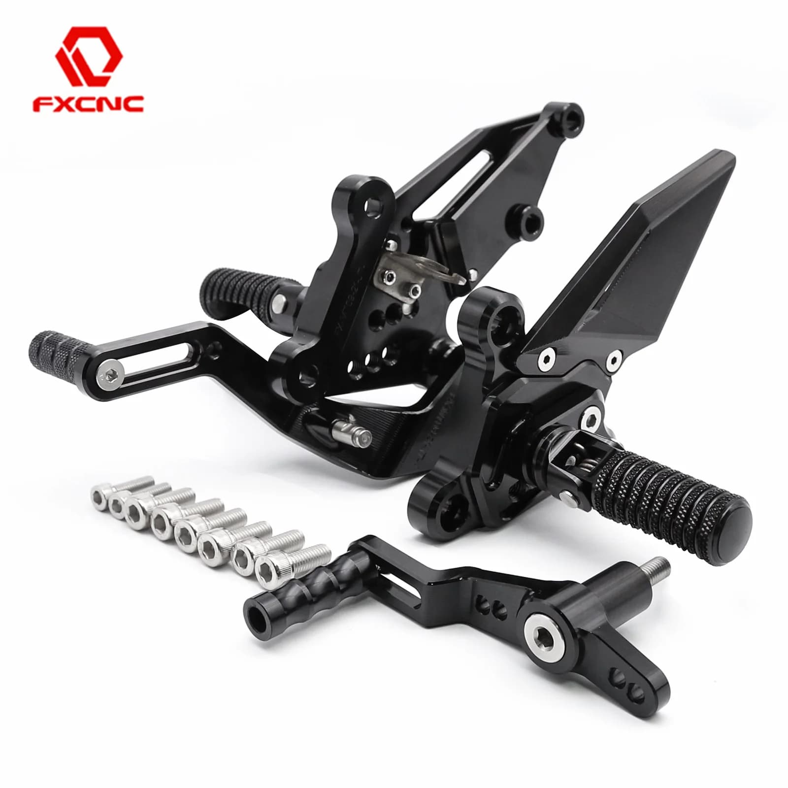 Per Yamaha Tracer 9 GT / GT + 2021 2022 2023 2024 2025 Alluminio CNC Rearset Pedana Poggiapiedi Set Posteriore Piede Peg Pedale Accessori